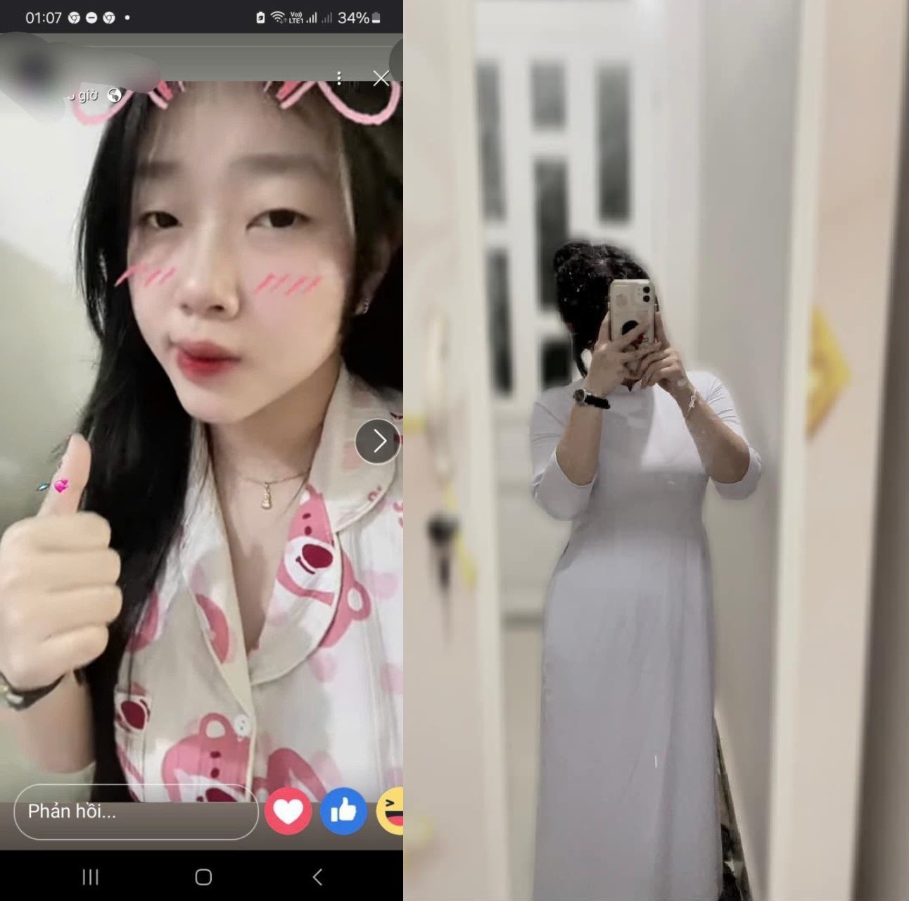 Ân ái nữ sinh Trần Linh áo dài dâm dục nhất trường
