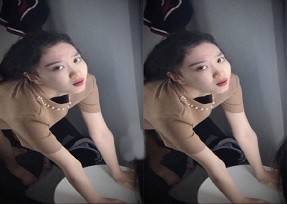 Chịch cô em vợ từ phía sau trước gương cực hấp dẫn
