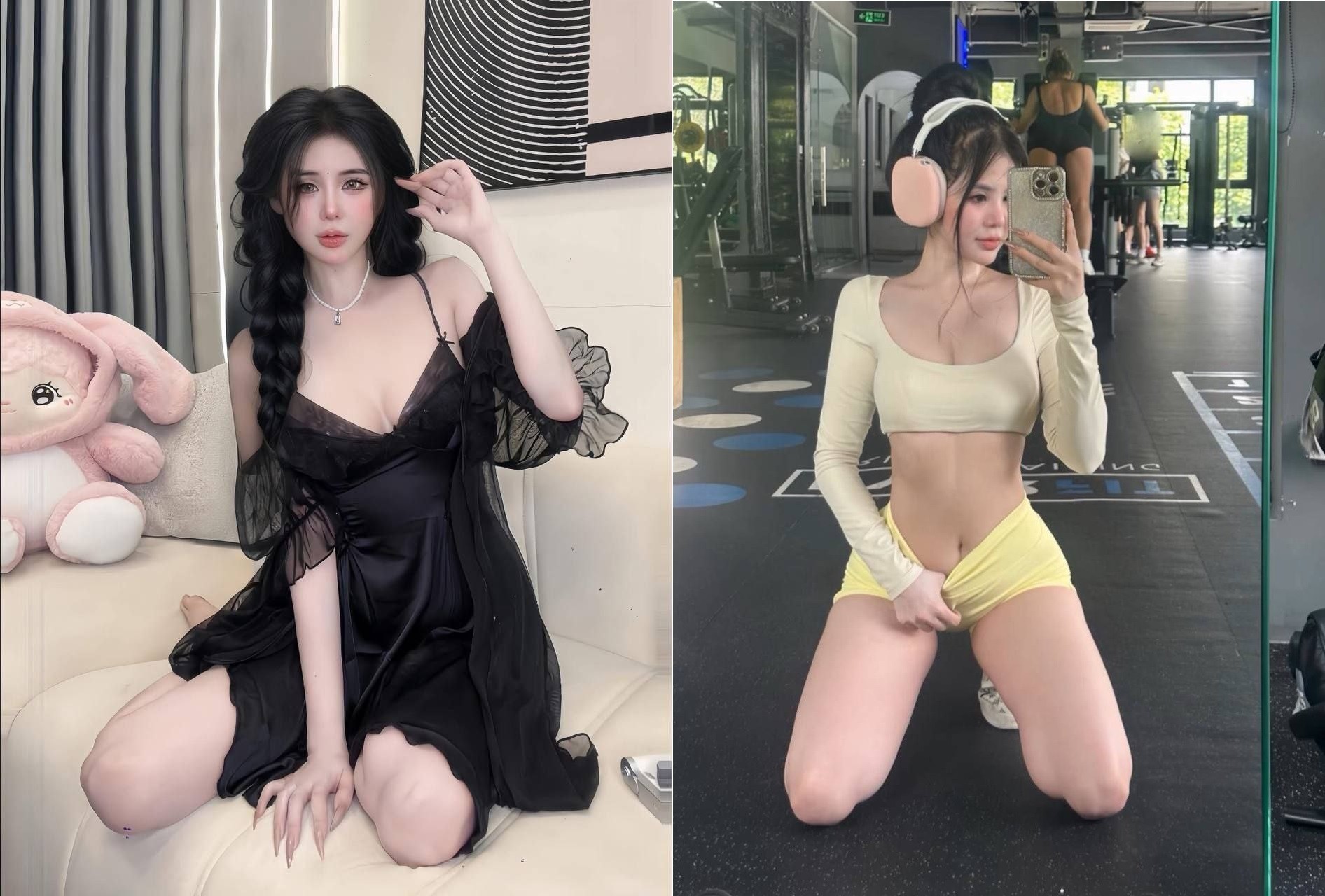 Clip nóng mới cô gymer hoạt động sugar baby