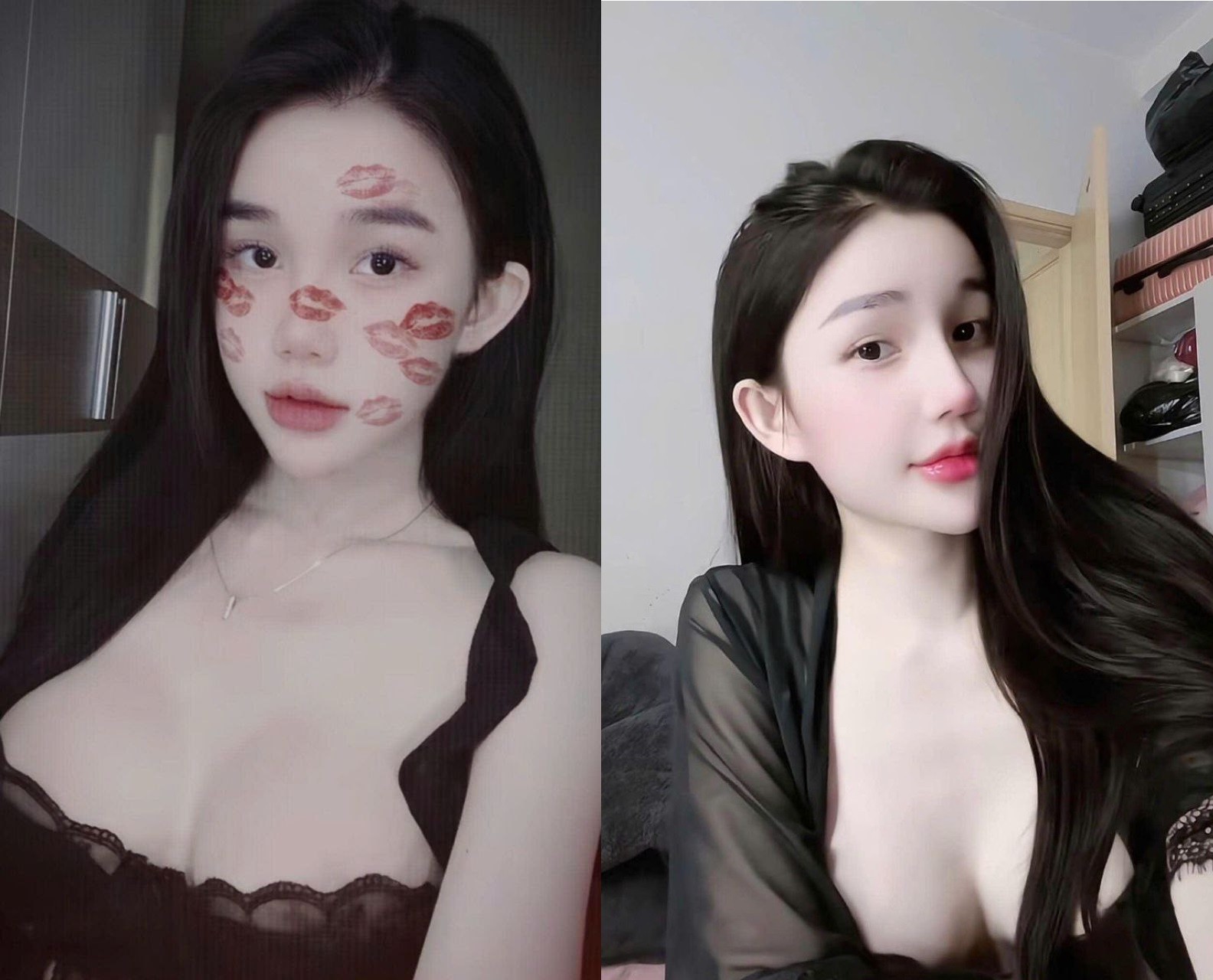 Nàng xinh mặc quần lọt khe khi ân ái
