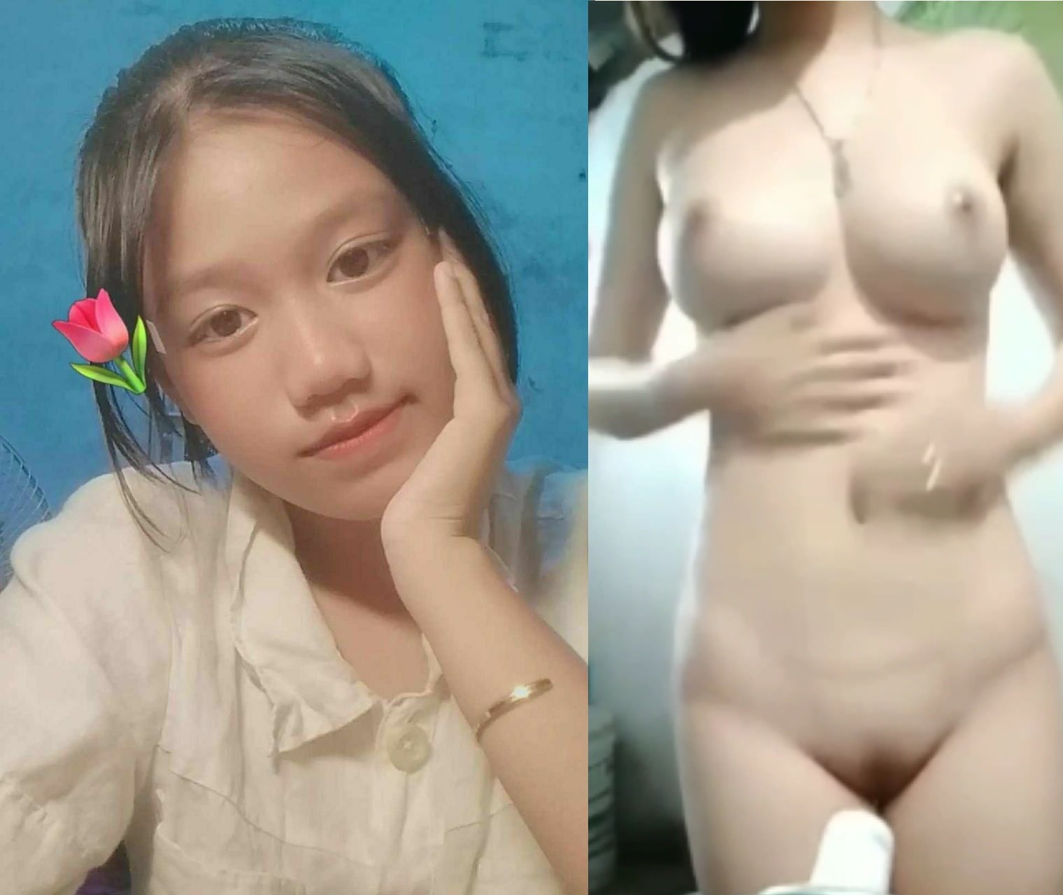 Nhét vào bướm non vừa khít vừa sướng
