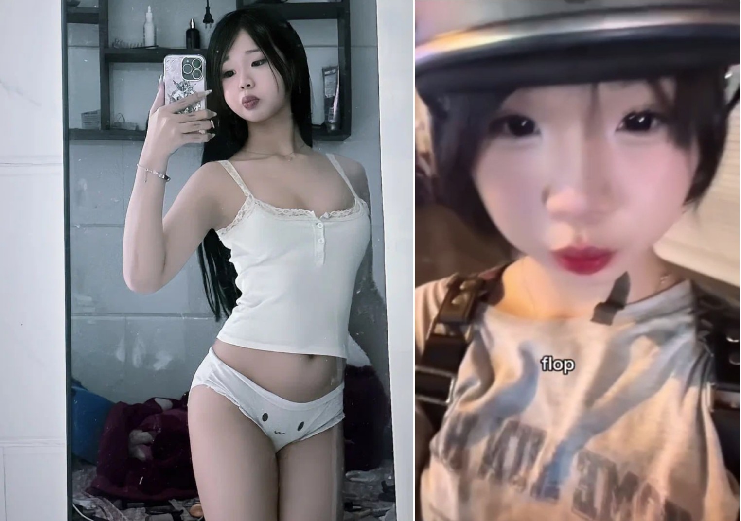 Video cá nhân của Thuy My trên TikTok với điệu nhảy dễ thương bị lan truyền
